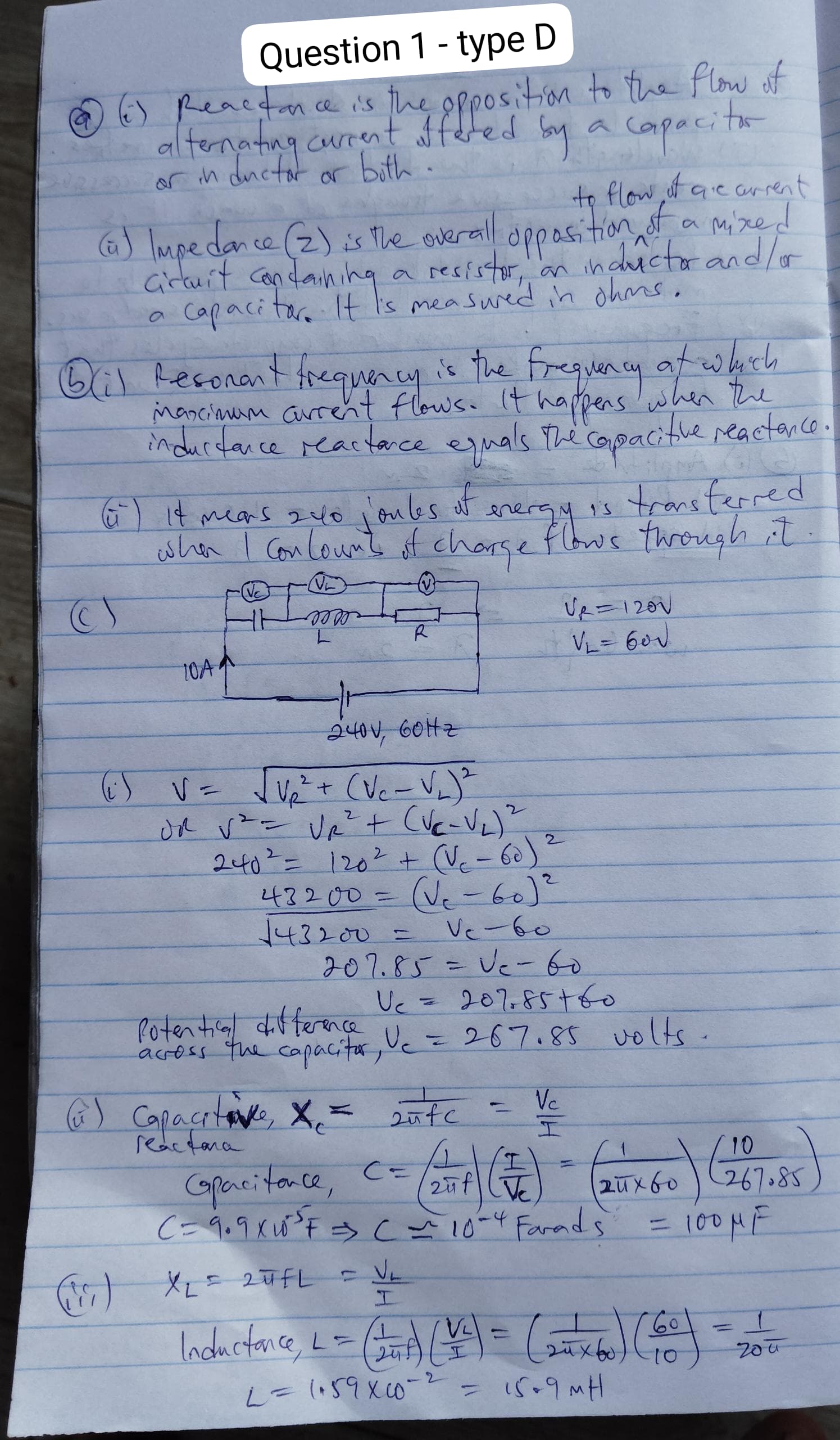 1-type-d-1 2026 Nabteb Physics Obj & Theory Both Questions and Answers
