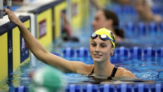 Teenage swimmer breaks two world records in four days