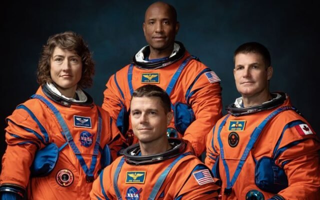 The four astronauts NASA picked for the first crewed moon mission in 50 years
