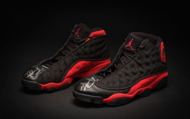 Michael Jordan’s 1998 NBA Finals sneakers sell for a record $2.2 million