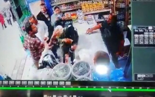Video shows moment man throws yogurt on two women in Iran