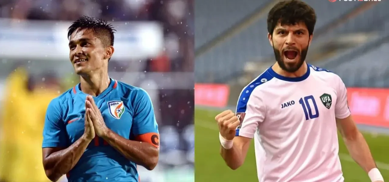 India National football team vs Uzbekistan National football team Timeline