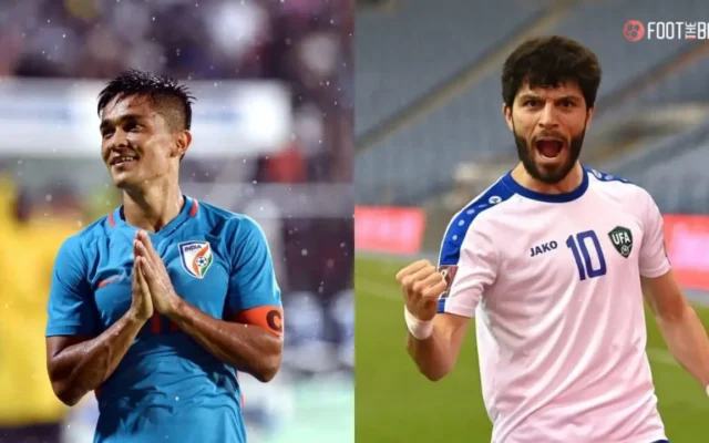 India National football team vs Uzbekistan National football team Timeline