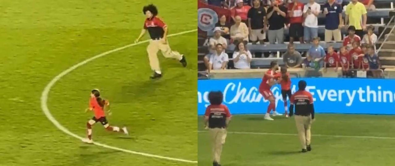 Young pitch invader ties MLS security in knots in hilarious viral moment