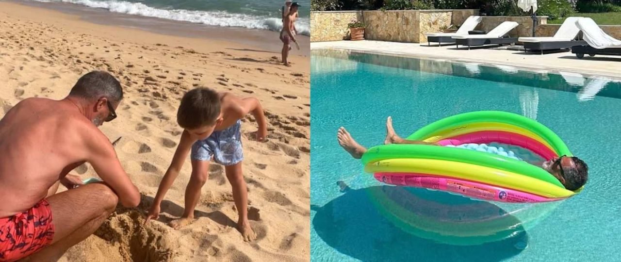 Roy Keane shows softer family side in new holiday snaps