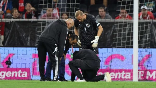 World Cup qualifier suspended after sinkhole opens up on pitch