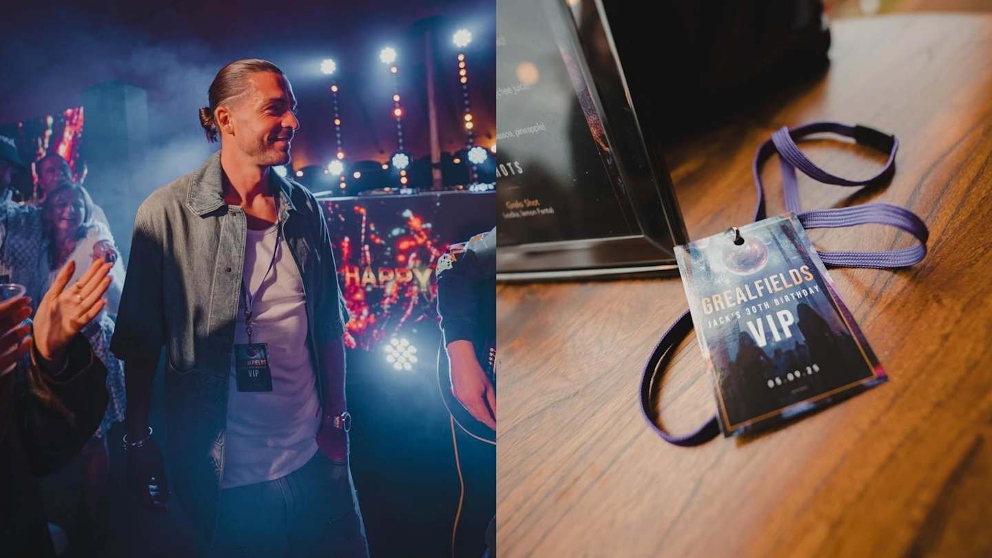 Jack Grealish hosts secret ‘Grealfields’ bash to celebrate 30th birthday