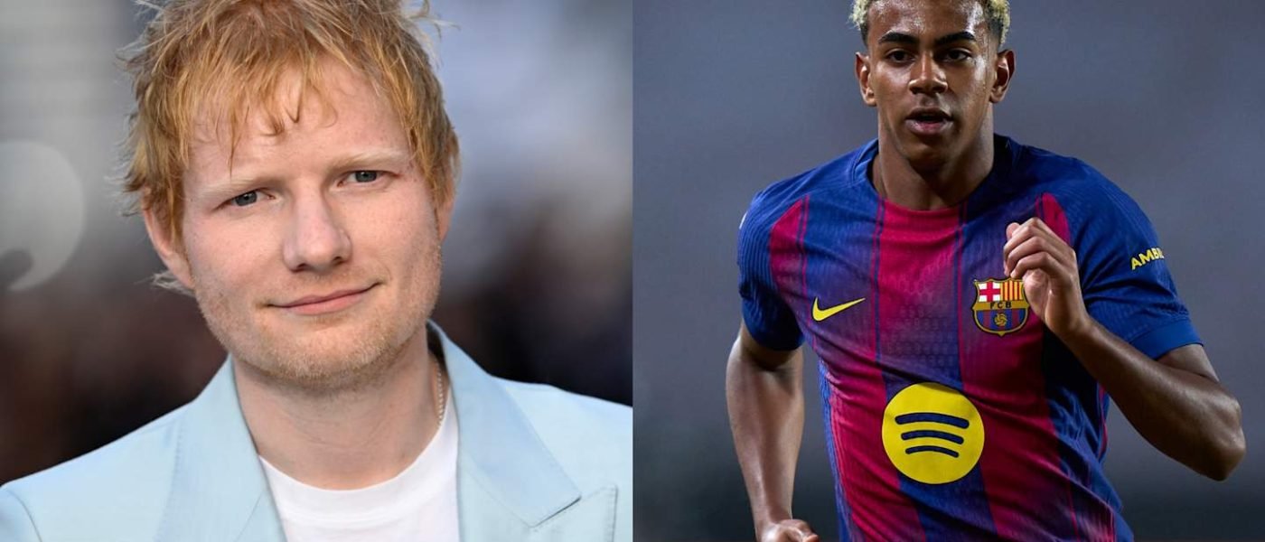 Ed Sheeran revealed as Barcelona’s shirt sponsor for El Clasico