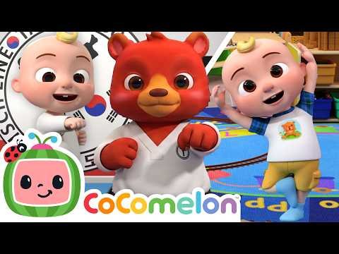 Taekwondo & Yoga Song | Stay Active and Healthy | CoComelon Nursery Rhymes & Kids Songs