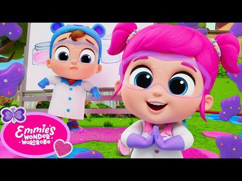 Emmie’s Makes Glitter Slime! Science with Baby John | Emmie’s Wonder Wardrobe by Little Angel