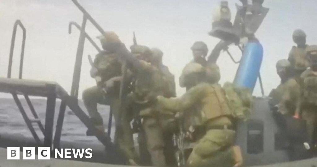 Israeli forces board Gaza-bound flotilla near Cyprus, activists say