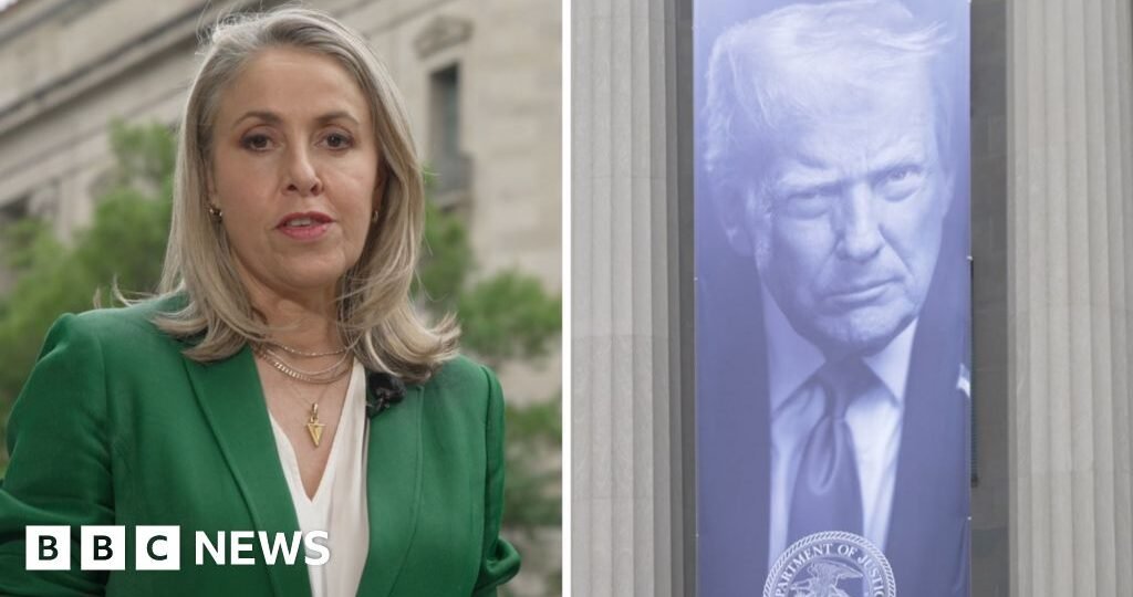 Watch: Trump is transforming Washington - by adding his face everywhere