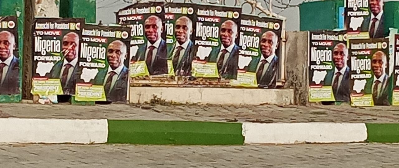 Amaechi 2027 presidential posters surface across Bauchi streets
