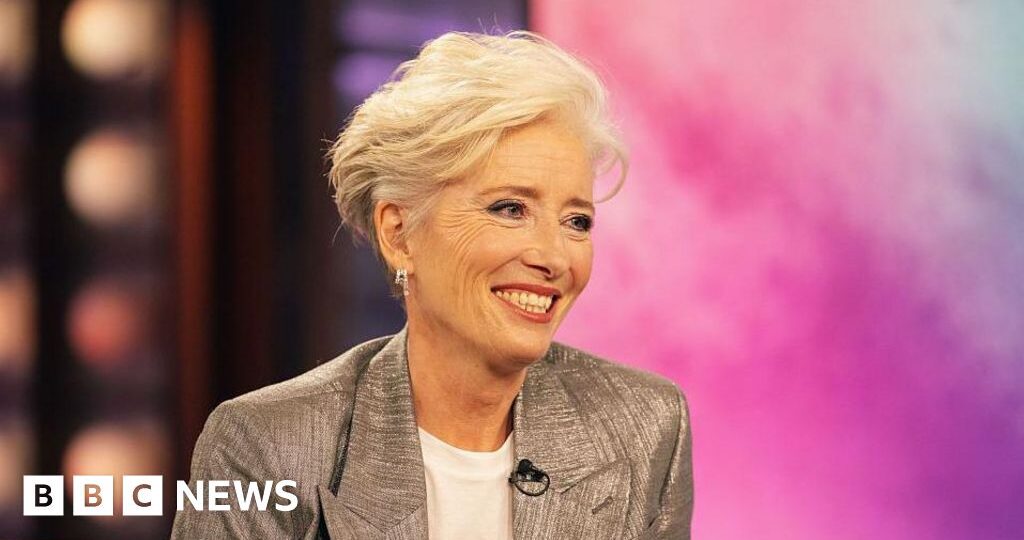 I'll wear it to bed, says Emma Thompson after award win at Hay Festival