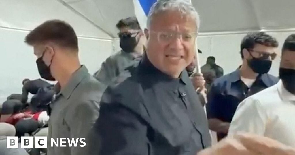 Far-right Israeli minister condemned for taunting handcuffed Gaza flotilla activists