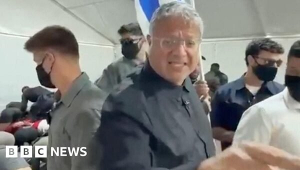 Far-right Israeli minister condemned for taunting handcuffed Gaza flotilla activists