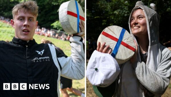 Watch: Best moments from 2026 Cooper’s Hill cheese rolling races
