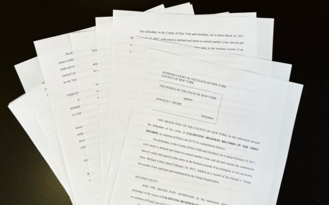 READ: Trump indictment related to hush money payment