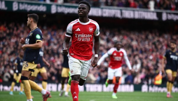 How Saka, Stars With Nigerian Roots Helped Arsenal Break Title Drought