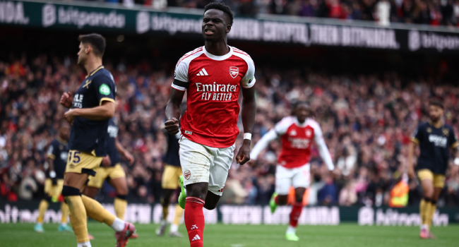How Saka, Stars With Nigerian Roots Helped Arsenal Break Title Drought
