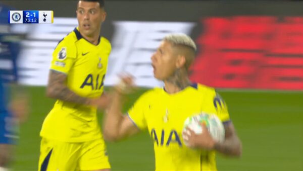 Watch: Pape Matar Sarr produces stunning backheel assist for Richarlison vs Chelsea