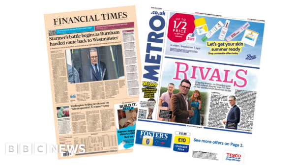 The Papers: ‘Starmer’s battle begins’ and ‘Rivals’