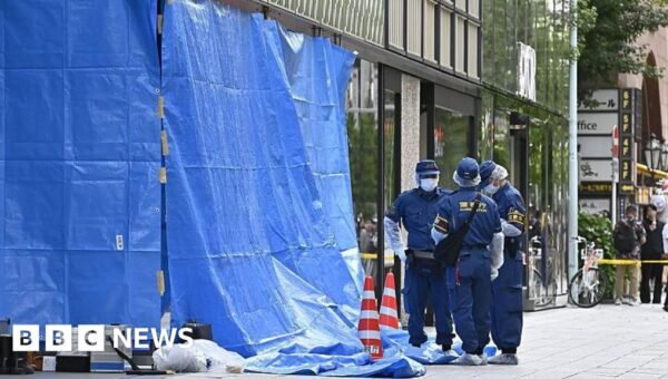 At least 19 people taken to hospital after ‘strong smell’ reported at Tokyo mall