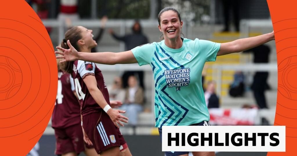 London City beat Aston Villa to finish sixth