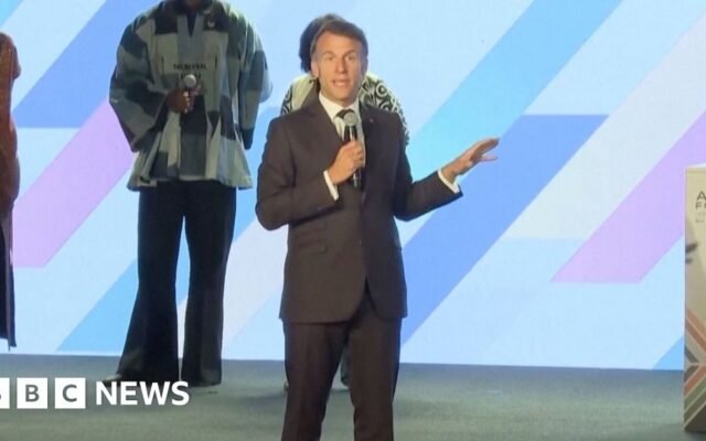 ‘Total lack of respect’: Macron interrupts speaker to ask for silence