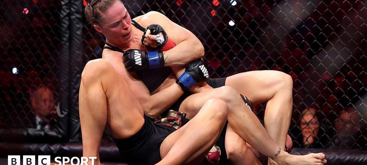 Rousey seals perfect ending with 15-second comeback win