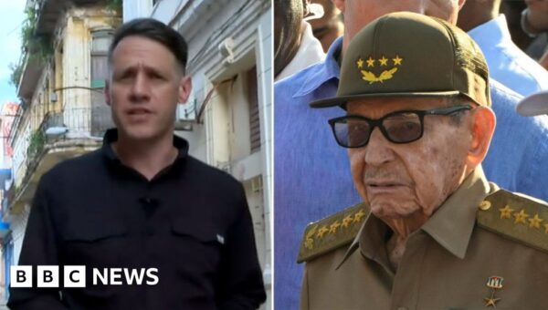 Watch: BBC in Cuba after US announces criminal charges against Raúl Castro