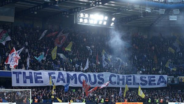 Chelsea fans savage Tottenham with brutal relegation chant every time Spurs make a mistake