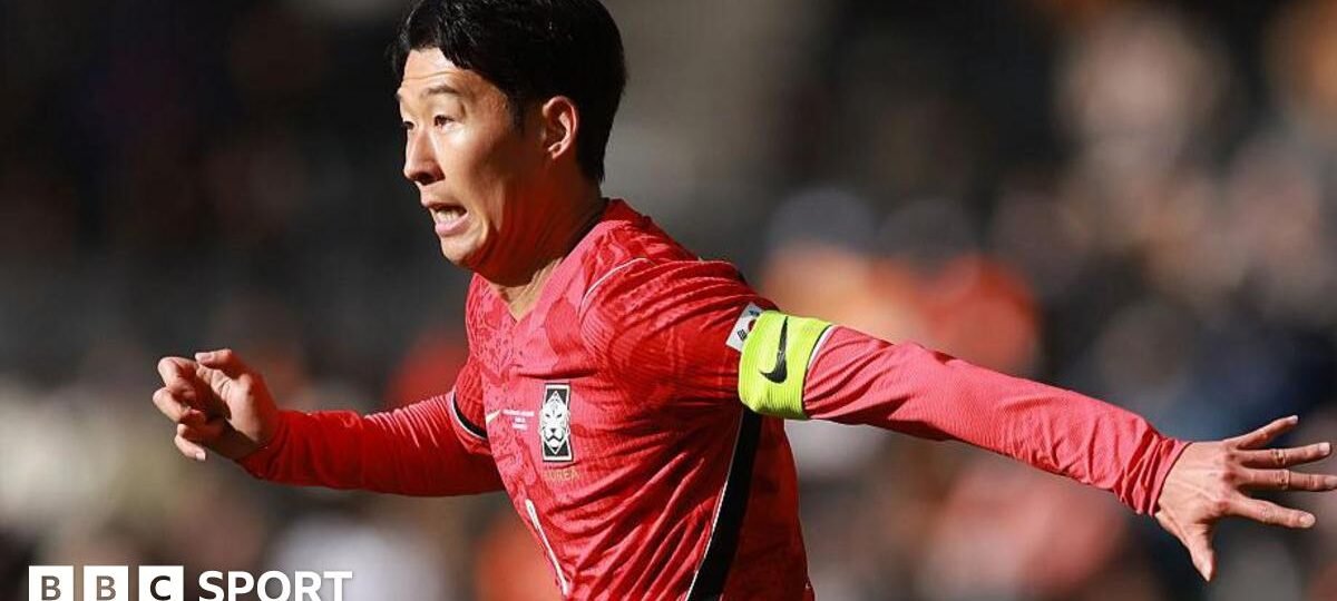 South Korea captain Son picked for fourth World Cup