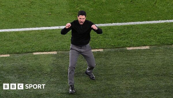 Arteta told of title win by crying son – while having barbecue