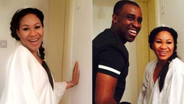 ‘I refuse to be tagged unfaithful’ – Frank Edoho’s wife alleges physical abuse (Video)