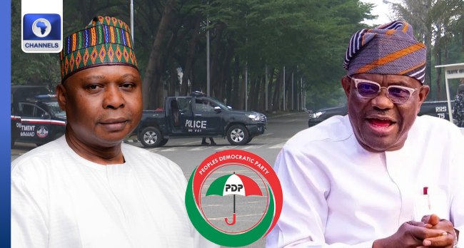 Police Barricade Access To Venue Of Turaki-Led PDP Convention In Abuja