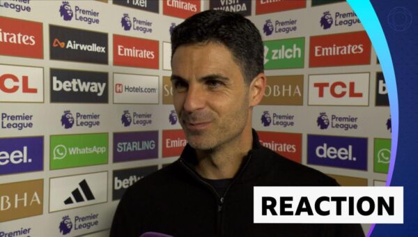 We played some of our best football of season in first half – Arteta