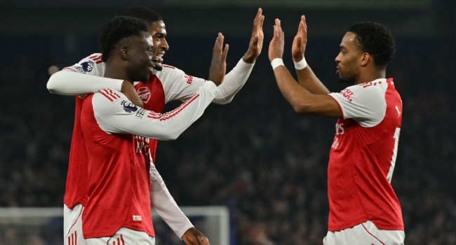 ‘They’re Not Laughing Anymore,’ Saka Replies Arsenal Critics After EPL Triumph