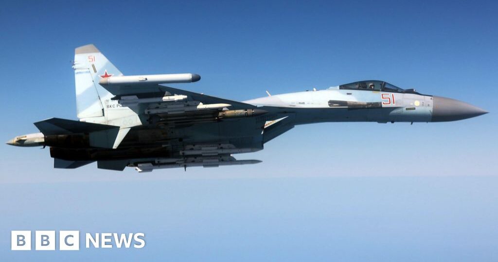 Russian jets ‘dangerously’ intercept RAF spy plane over Black Sea