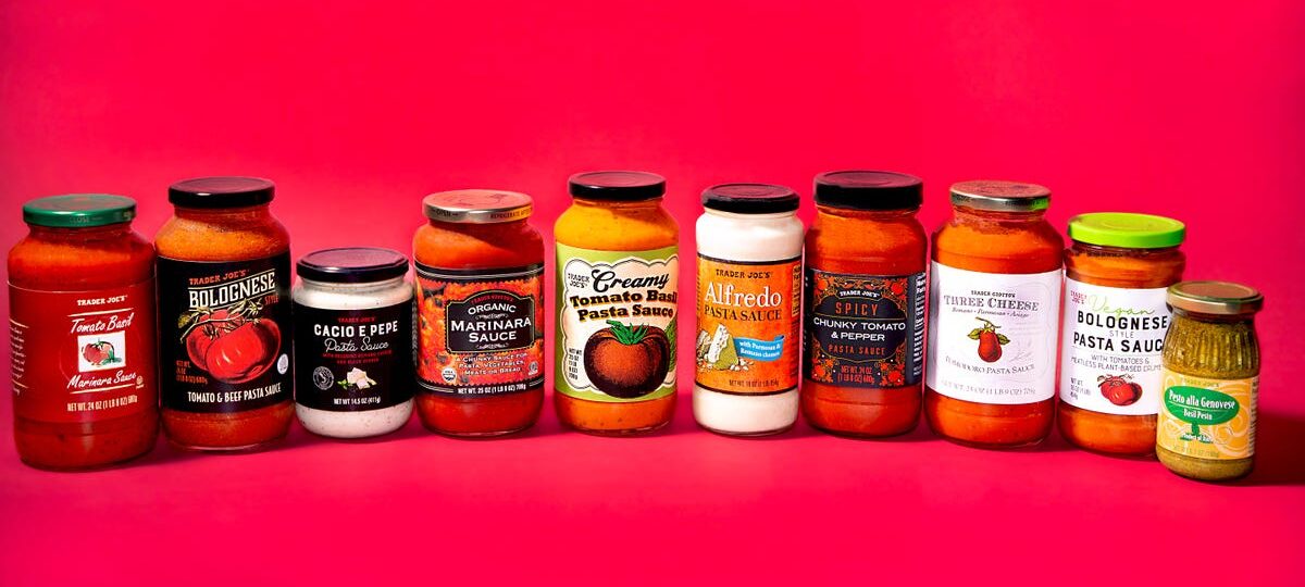 I tried all the jarred pasta sauces I could find at Trader Joe's and ranked them from worst to best