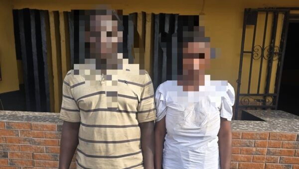 Husband, wife arrested for stealing 4-month-old baby, other children in Ogun