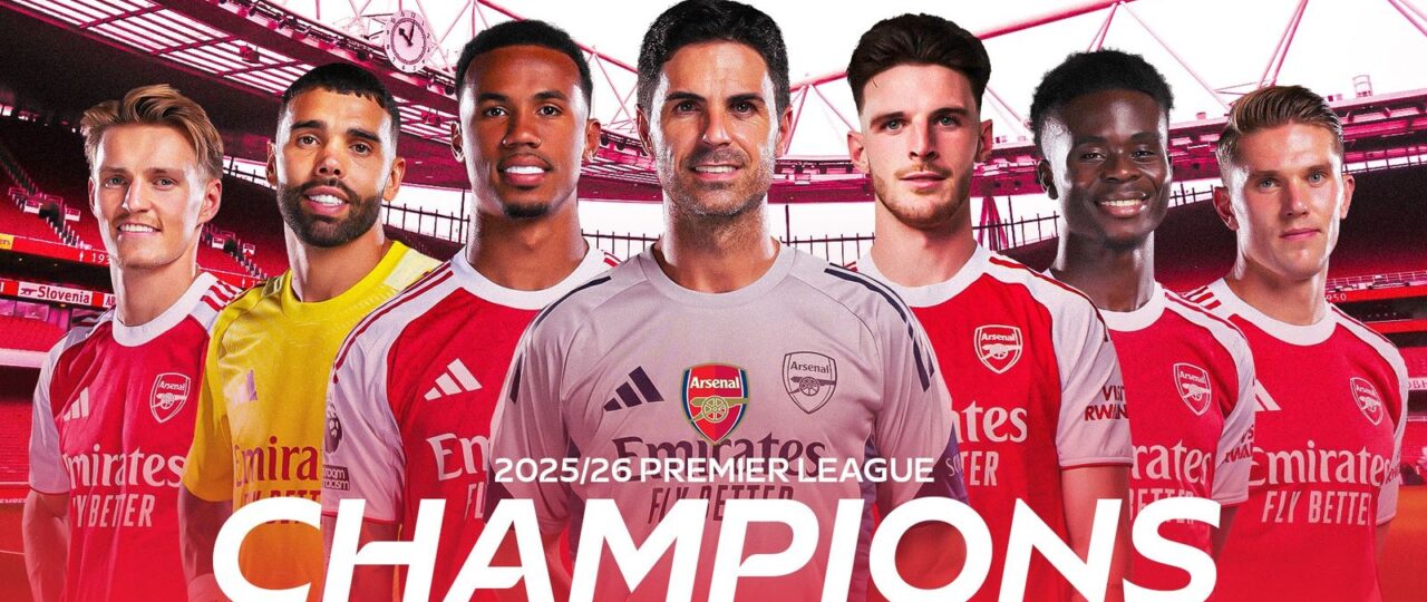 Arsenal crowned Premier League champions