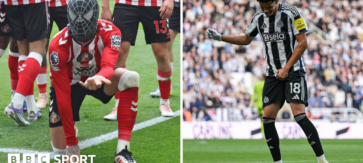 Michael Jackson and Spider-Man – Premier League celebrations take a turn