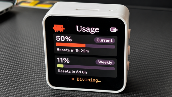 Clawdmeter turns your Claude Code usage stats into a tiny desktop dashboard
