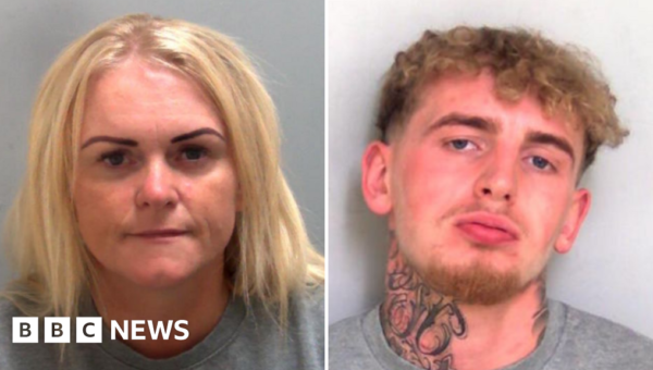 Mum and son jailed for ramming driver after 13-mile chase