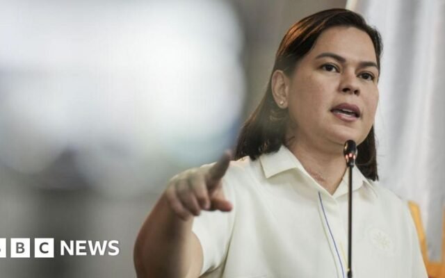 Philippines vice president Sara Duterte impeached for a second time