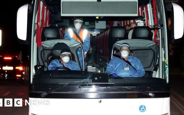 British passengers from cruise ship isolating in hospital