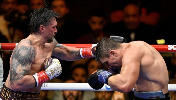 Usyk Rocked Before Stopping Verhoeven To Retain Heavyweight Belts