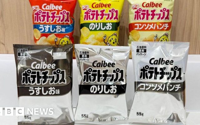 Japanese snack giant switches to black and white packaging as Iran war hits ink supplies