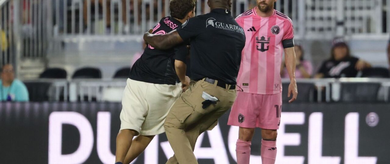 Wherever Messi goes, pitch invaders, chaos — and …
